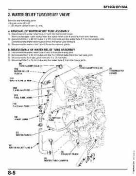 Honda BF135A, BF150A Outboard Motors Shop Manual., Page 348