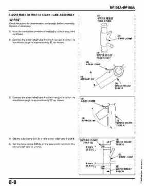 Honda BF135A, BF150A Outboard Motors Shop Manual., Page 351