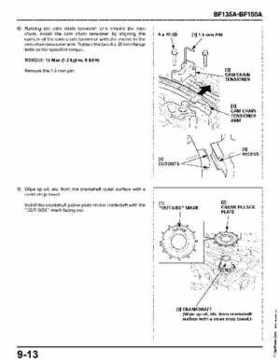 Honda BF135A, BF150A Outboard Motors Shop Manual., Page 367