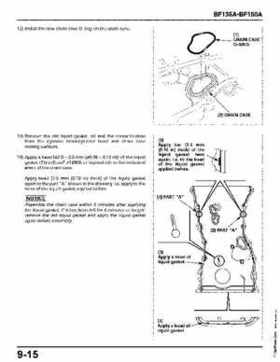 Honda BF135A, BF150A Outboard Motors Shop Manual., Page 369