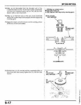 Honda BF135A, BF150A Outboard Motors Shop Manual., Page 371