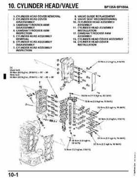 Honda BF135A, BF150A Outboard Motors Shop Manual., Page 374