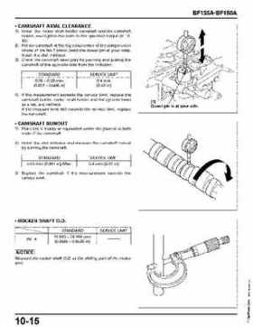 Honda BF135A, BF150A Outboard Motors Shop Manual., Page 388