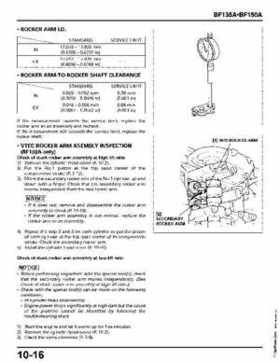 Honda BF135A, BF150A Outboard Motors Shop Manual., Page 389