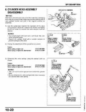 Honda BF135A, BF150A Outboard Motors Shop Manual., Page 393