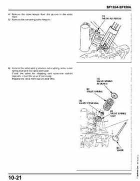 Honda BF135A, BF150A Outboard Motors Shop Manual., Page 394