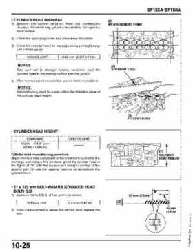 Honda BF135A, BF150A Outboard Motors Shop Manual., Page 398