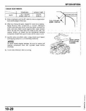 Honda BF135A, BF150A Outboard Motors Shop Manual., Page 402