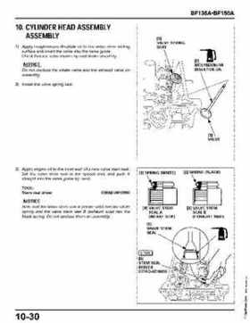 Honda BF135A, BF150A Outboard Motors Shop Manual., Page 403