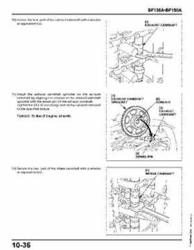Honda BF135A, BF150A Outboard Motors Shop Manual., Page 409