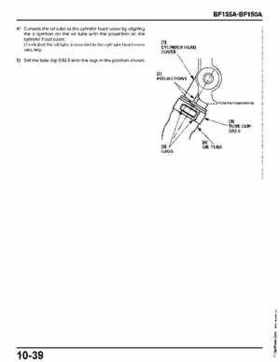 Honda BF135A, BF150A Outboard Motors Shop Manual., Page 412