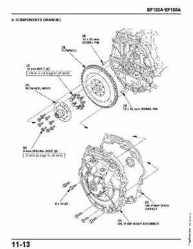 Honda BF135A, BF150A Outboard Motors Shop Manual., Page 428