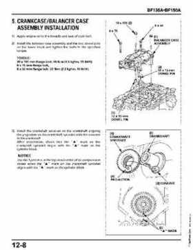 Honda BF135A, BF150A Outboard Motors Shop Manual., Page 437