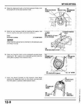 Honda BF135A, BF150A Outboard Motors Shop Manual., Page 438
