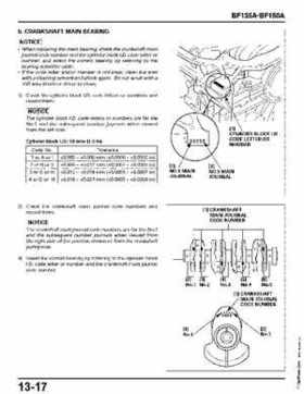 Honda BF135A, BF150A Outboard Motors Shop Manual., Page 458