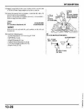 Honda BF135A, BF150A Outboard Motors Shop Manual., Page 467