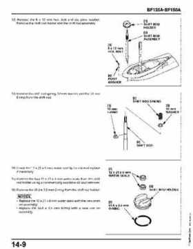 Honda BF135A, BF150A Outboard Motors Shop Manual., Page 476