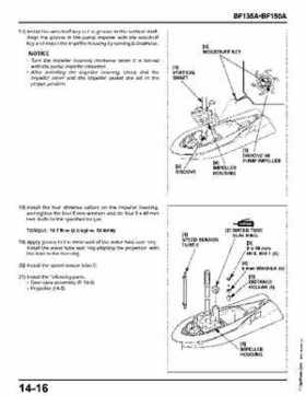 Honda BF135A, BF150A Outboard Motors Shop Manual., Page 483