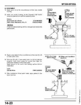 Honda BF135A, BF150A Outboard Motors Shop Manual., Page 490