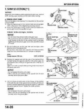 Honda BF135A, BF150A Outboard Motors Shop Manual., Page 502