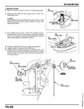 Honda BF135A, BF150A Outboard Motors Shop Manual., Page 511