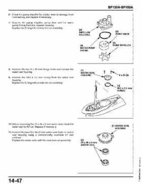 Honda BF135A, BF150A Outboard Motors Shop Manual., Page 514