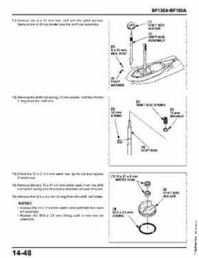 Honda BF135A, BF150A Outboard Motors Shop Manual., Page 515