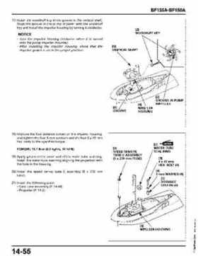 Honda BF135A, BF150A Outboard Motors Shop Manual., Page 522