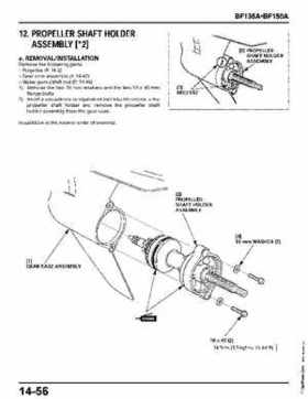 Honda BF135A, BF150A Outboard Motors Shop Manual., Page 523