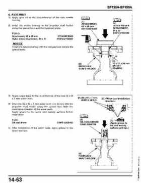 Honda BF135A, BF150A Outboard Motors Shop Manual., Page 530