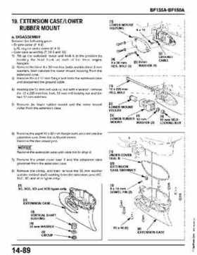 Honda BF135A, BF150A Outboard Motors Shop Manual., Page 556
