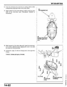 Honda BF135A, BF150A Outboard Motors Shop Manual., Page 559