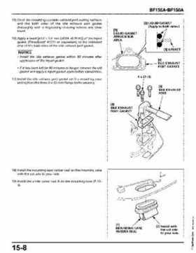 Honda BF135A, BF150A Outboard Motors Shop Manual., Page 571