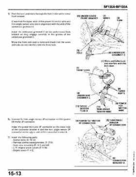 Honda BF135A, BF150A Outboard Motors Shop Manual., Page 576