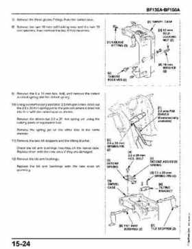 Honda BF135A, BF150A Outboard Motors Shop Manual., Page 587