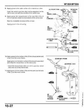 Honda BF135A, BF150A Outboard Motors Shop Manual., Page 590