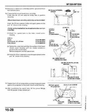 Honda BF135A, BF150A Outboard Motors Shop Manual., Page 592