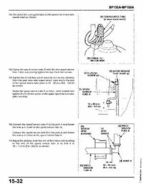 Honda BF135A, BF150A Outboard Motors Shop Manual., Page 595