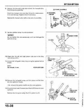 Honda BF135A, BF150A Outboard Motors Shop Manual., Page 601