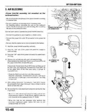 Honda BF135A, BF150A Outboard Motors Shop Manual., Page 611