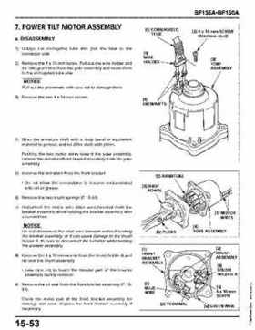 Honda BF135A, BF150A Outboard Motors Shop Manual., Page 616