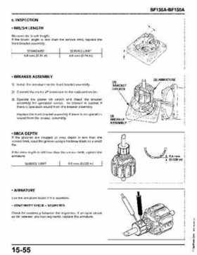 Honda BF135A, BF150A Outboard Motors Shop Manual., Page 618