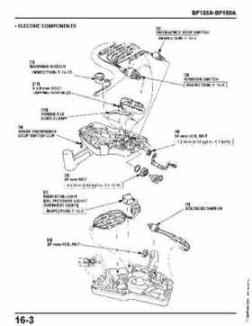 Honda BF135A, BF150A Outboard Motors Shop Manual., Page 624