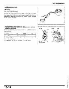 Honda BF135A, BF150A Outboard Motors Shop Manual., Page 631