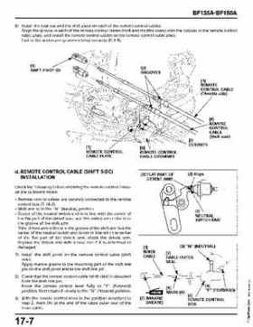 Honda BF135A, BF150A Outboard Motors Shop Manual., Page 638