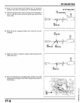Honda BF135A, BF150A Outboard Motors Shop Manual., Page 639