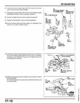 Honda BF135A, BF150A Outboard Motors Shop Manual., Page 649