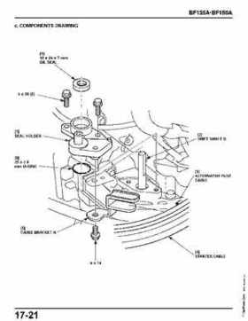 Honda BF135A, BF150A Outboard Motors Shop Manual., Page 652