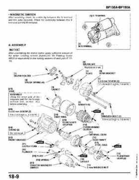 Honda BF135A, BF150A Outboard Motors Shop Manual., Page 663