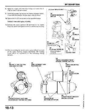 Honda BF135A, BF150A Outboard Motors Shop Manual., Page 667